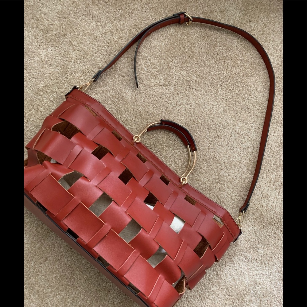 Zara trafaluc woven purse - Picture 1 of 5
